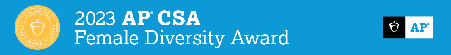 2023 AP CSA Female Diversity Award