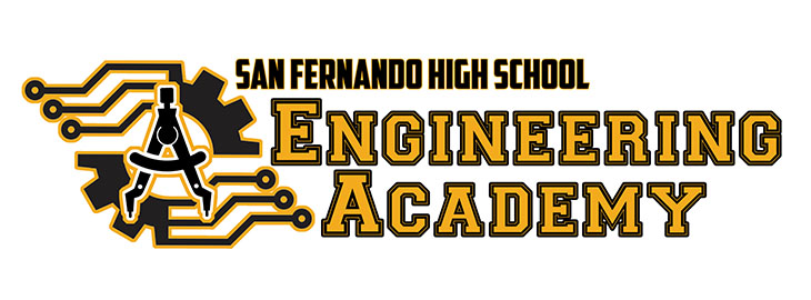 San Fernando High School Engineering Academy logo.